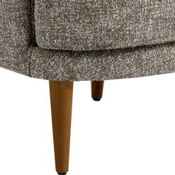 Wohnen Sessel<Moderner Ohrensessel in Beigegrau Boucle - Curemo