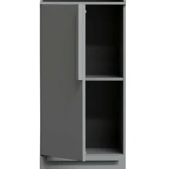 Wohnen Kleiderschränke|Schränke<Moderner Schrank in Beton Grau - Almond