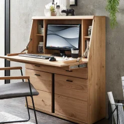 Wohnen Highboards<Moderner Sekretär teilmassiv - Mattadore