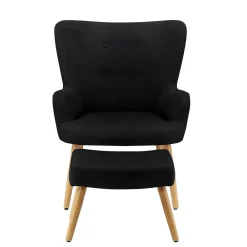 Wohnen Sessel<Moderner Sessel mit Hocker - Daylight (zweiteilig)