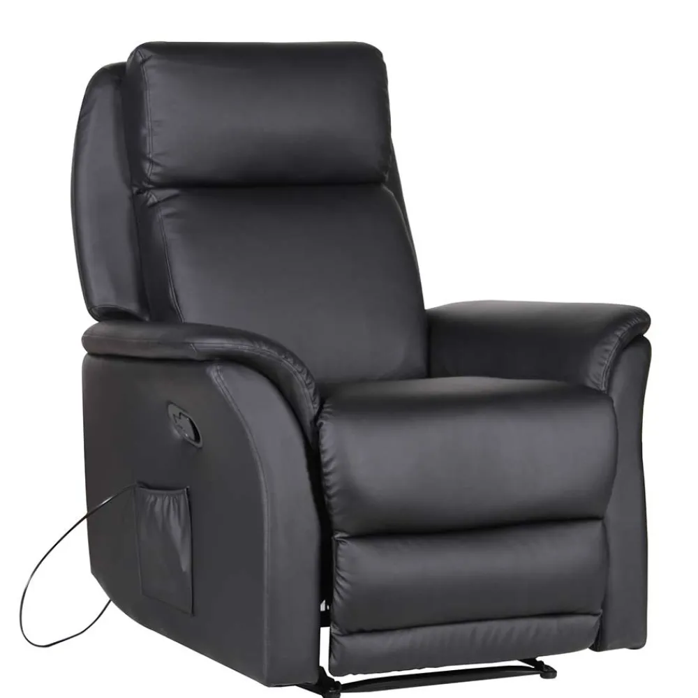 Wohnen Sessel<Moderner TV Massagesessel in Schwarz - Bogor