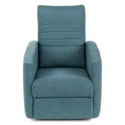 Wohnen Sessel<Moderner TV Sessel in Petrol Blau - Edoro