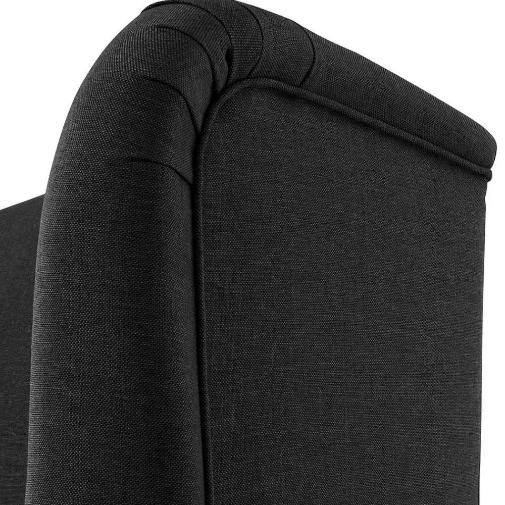 Wohnen Sessel<Moderner XXL Ohrensessel in Schwarz - Halolas