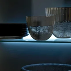 Wohnen Sideboards<Modernes Eiche Sideboard mit Glaseinsätzen - Assela