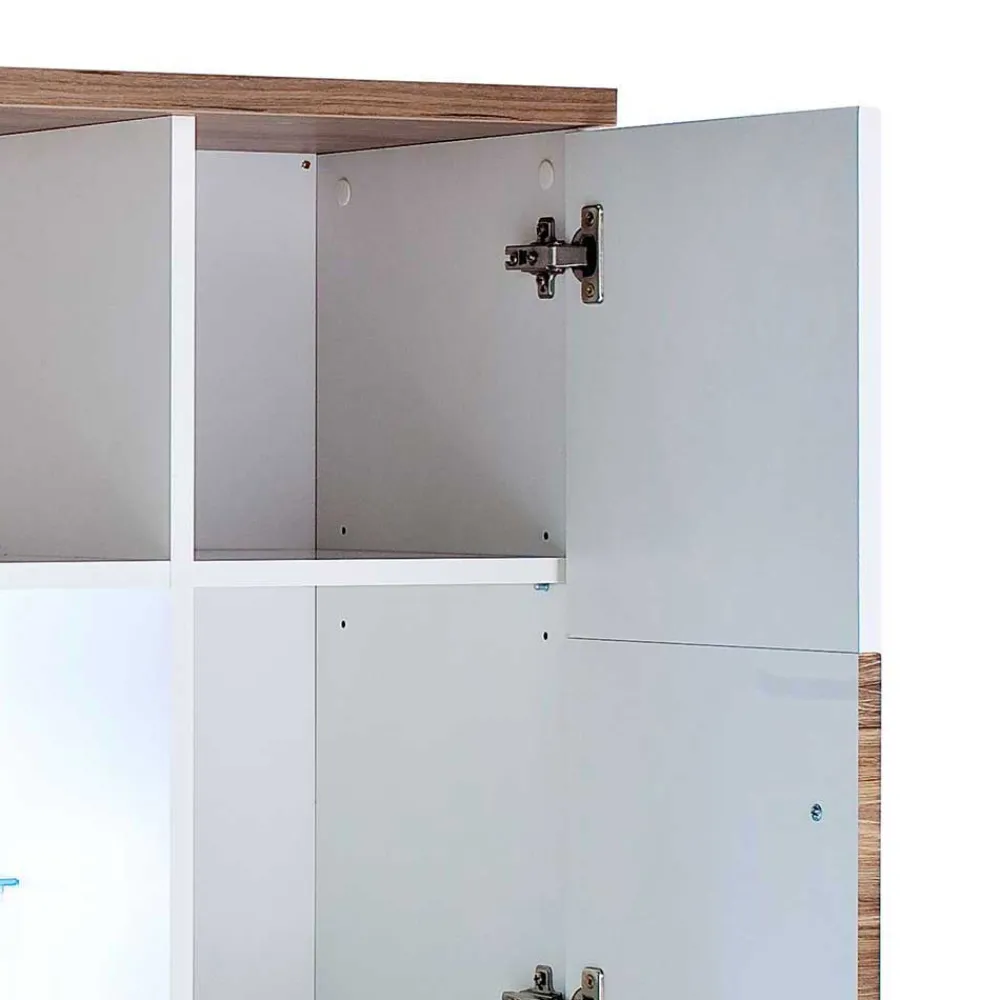 Wohnen Highboards<Modernes Highboard in Hochglanz - Icadro