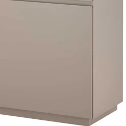 Wohnen Highboards<Modernes Highboard in Taupe & Akazie - Anja