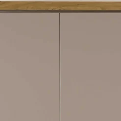 Wohnen Highboards<Modernes Highboard in Taupe & Akazie - Anja
