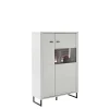 Wohnen Highboards|Vitrinen<Modernes Highboard mit Glaseinsatz - Varzino