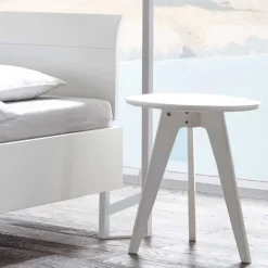 Wohnen Betten<Modernes Himmelbett in Weiß - River
