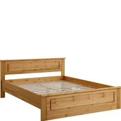 Wohnen Betten<Modernes Landhausbett aus Kiefer - Inhusa