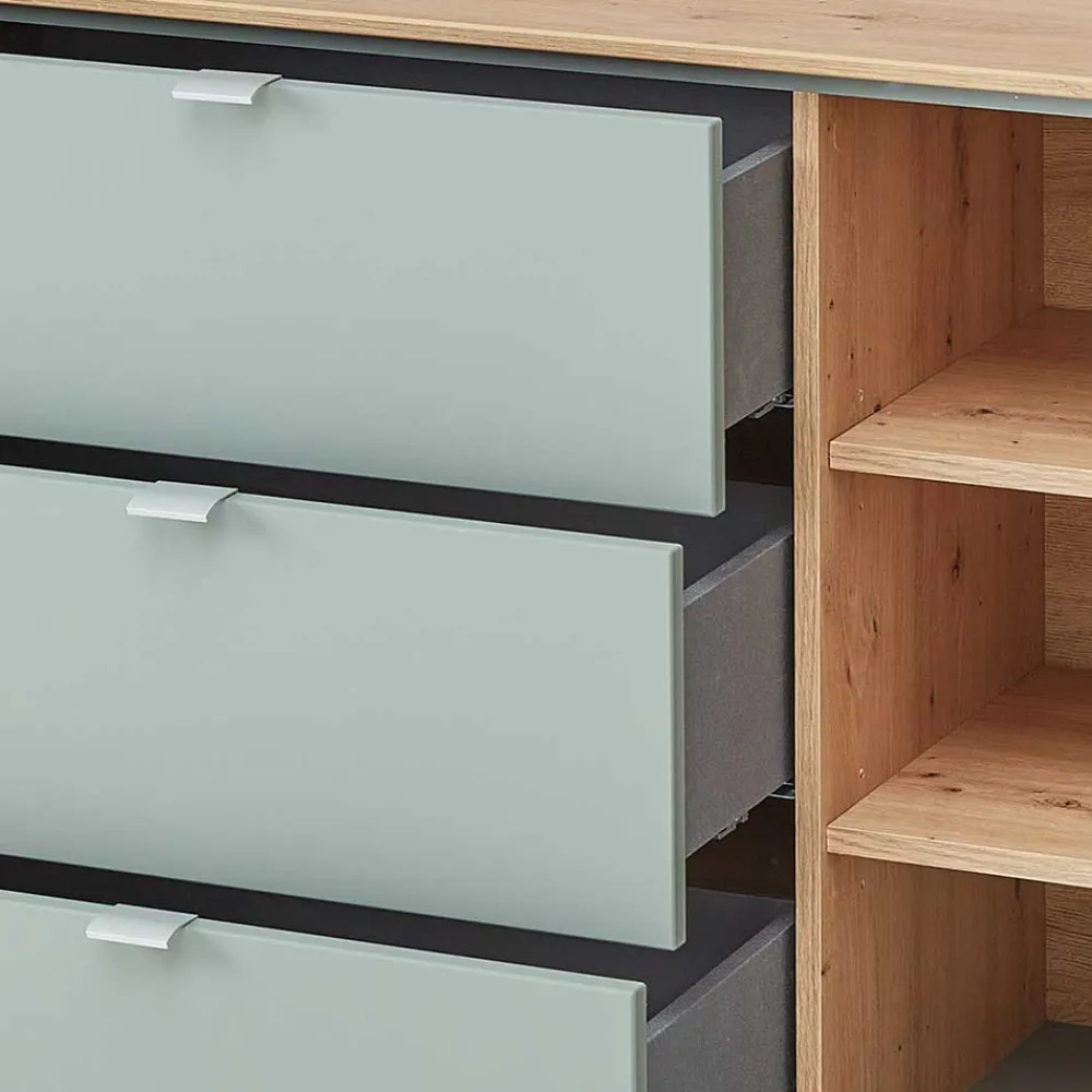 Wohnen Sideboards<Modernes Sideboard mit Metallgriffen - Yoan