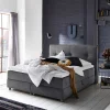 Wohnen Betten<Modernes Stauraum-Boxspringbett in Anthrazit - Zavagossa