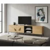 Wohnen Tv & Hifi-Möbel|Lowboards<Modernes TV Lowboard in Eiche - Utperio