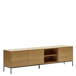 Wohnen Tv & Hifi-Möbel|Lowboards<Modernes TV Lowboard in Eiche - Utperio