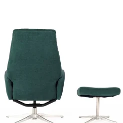 Wohnen Sessel<Modernes TV Sessel Set mit Fußhocker - Trapani (zweiteilig)