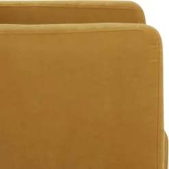 Wohnen Sessel<Modern-kantiger Sessel in Gelb und Buche - Crasting