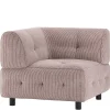 Wohnen Sofas<Modulsofa Eckelement aus Cord Mauve - Samorah
