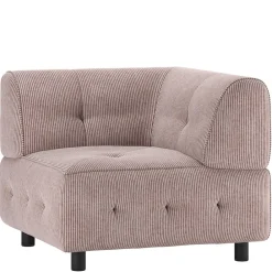 Wohnen Sofas<Modulsofa Eckelement aus Cord Mauve - Samorah