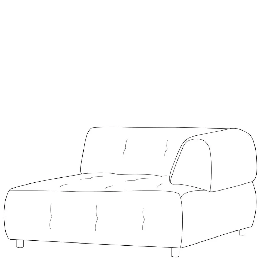 Wohnen Sofas<Modulsofa Eckelement rechts modern - Brasso
