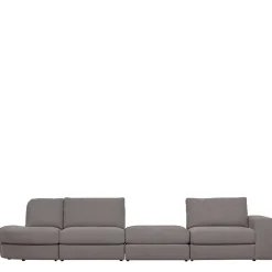 Wohnen Sofas<Modulsofa Einsitzer in Grau Stoff - Gregg