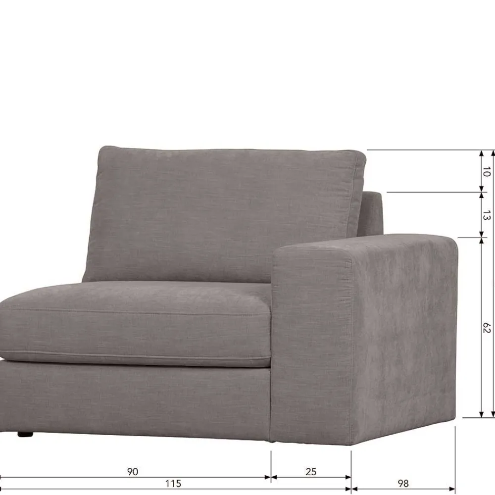 Wohnen Sofas<Modulsofa Kombi aus zwei Elementen - Gregg