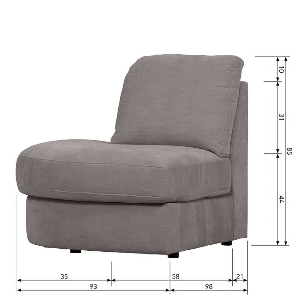 Wohnen Sofas<Modulsofa Kombi aus zwei Elementen - Gregg
