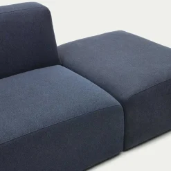 Wohnen Sofas<Modulsofa 3-Sitzer mit Armlehne in Dunkelblau - Fouzi