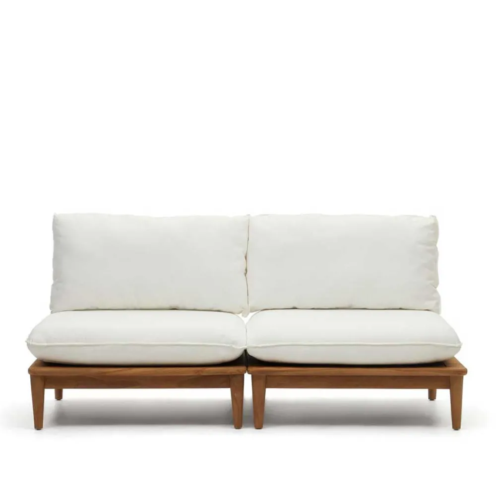 Wohnen Sofas<Modulsofa Teak aus zwei Elementen - Palm