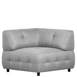 Wohnen Sofas<Modul-Wohnlandschaft Eckelement aus Strukturstoff - Brasso