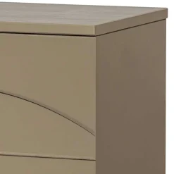 Wohnen Kommoden<Nachtschrank aus Kiefer in Schlammfarben - Ophra