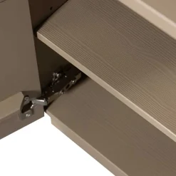 Wohnen Kommoden<Nachtschrank aus Kiefer in Schlammfarben - Ophra