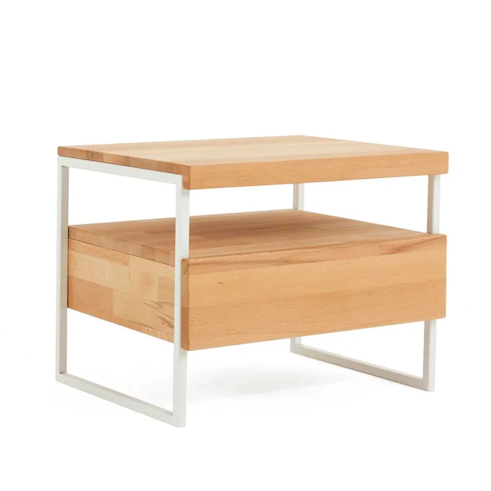 Wohnen Kommoden<Nachttisch Regine mit Schublade 40cm hoch