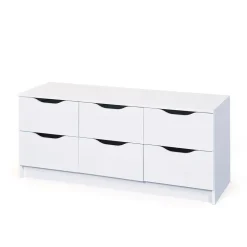Wohnen Tv & Hifi-Möbel|Lowboards<Niedrige Kommode Danjala in Weiß