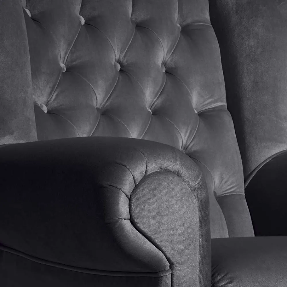 Wohnen Sessel<Ohrenbackensessel im Chesterfield Style - Troyes