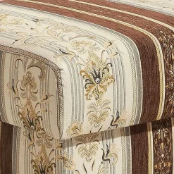Wohnen Sessel<Ohrenbackensessel mit Streifen und Ornamenten - Etrinas