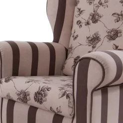 Wohnen Sessel<Ohrenbackensessel Prisma in Braun Beige