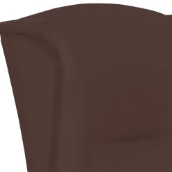 Wohnen Sessel<Ohrensessel in Braun Kunstlederbezug - Zanoava