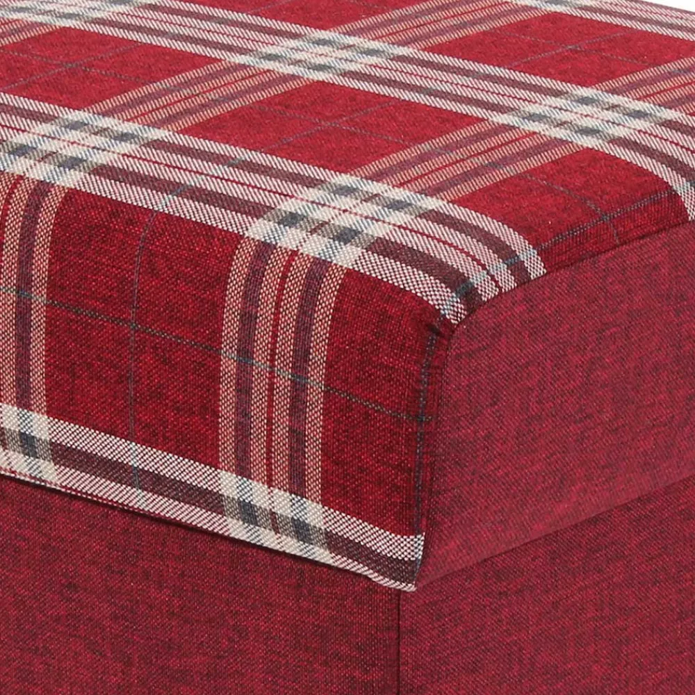 Wohnen Sessel<Ohrensessel mit Karomuster - Baily
