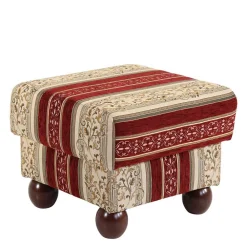 Wohnen Sessel<Ohrensessel mit Streifen und Ornamenten - Basento