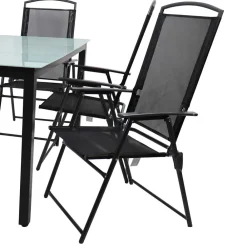 Wohnen Sitzgruppe<Outdoor Essgruppe in modernem Design - Fridamo (siebenteilig)