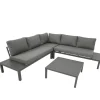 Wohnen Sitzgruppe<Outdoor Lounge Ecksofa mit Tisch - Stramo (vierteilig)