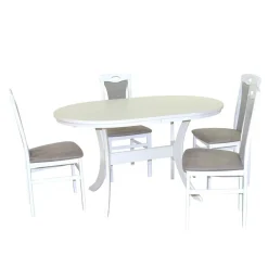 Wohnen Sitzgruppe<Ovale Sitzgruppe klassisch - Langos (fünfteilig)