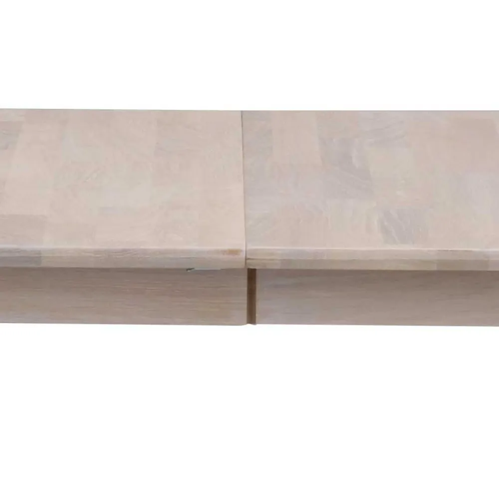 Wohnen Sitzgruppe<Ovaler Esstisch Eiche White Wash & 4 Stühle Pessoa mit Webstoff Grau (fünfteilig)