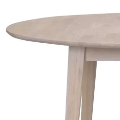 Wohnen Sitzgruppe<Ovaler Esstisch Eiche White Wash & 4 Stühle Pessoa mit Webstoff Grau (fünfteilig)