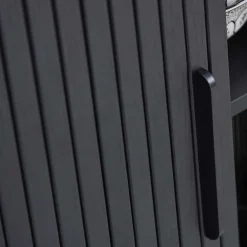 Wohnen Lowboards<Ovaler TV Unterschrank mit zwei Schiebetüren - Venutura