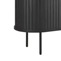 Wohnen Highboards<Ovales Schiebetüren-Highboard im Retro Design - Lurymav