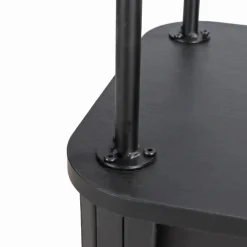 Wohnen Highboards<Ovales Schiebetüren-Highboard im Retro Design - Lurymav