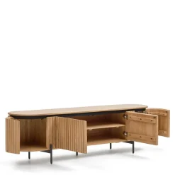 Wohnen Tv & Hifi-Möbel<Ovales TV Board 200x55x43 cm - Ilvenda
