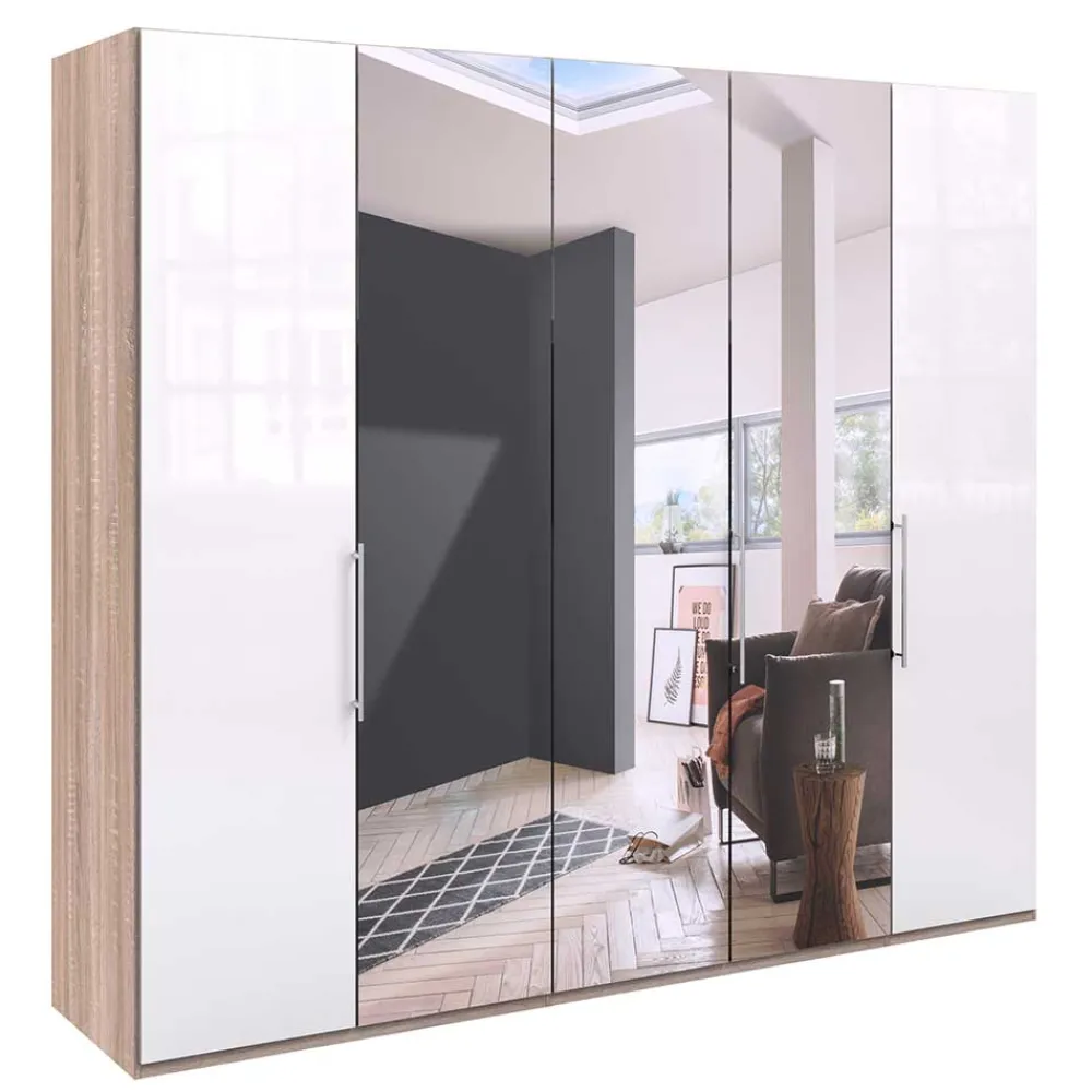 Wohnen Kleiderschränke<Panorama Kleiderschrank 3 türig - Bosays