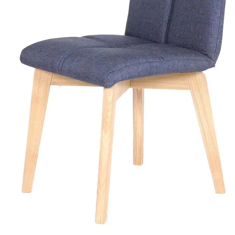 Wohnen Stühle<Polster Esszimmerstuhl Wrexham in Blau (2er Set)